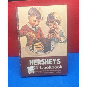 Rare Hershey's 1934 Cookbook 1971 Edition‎ Wirebound Spiral